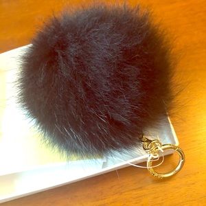 Michael Kors brand new faux fur key ring